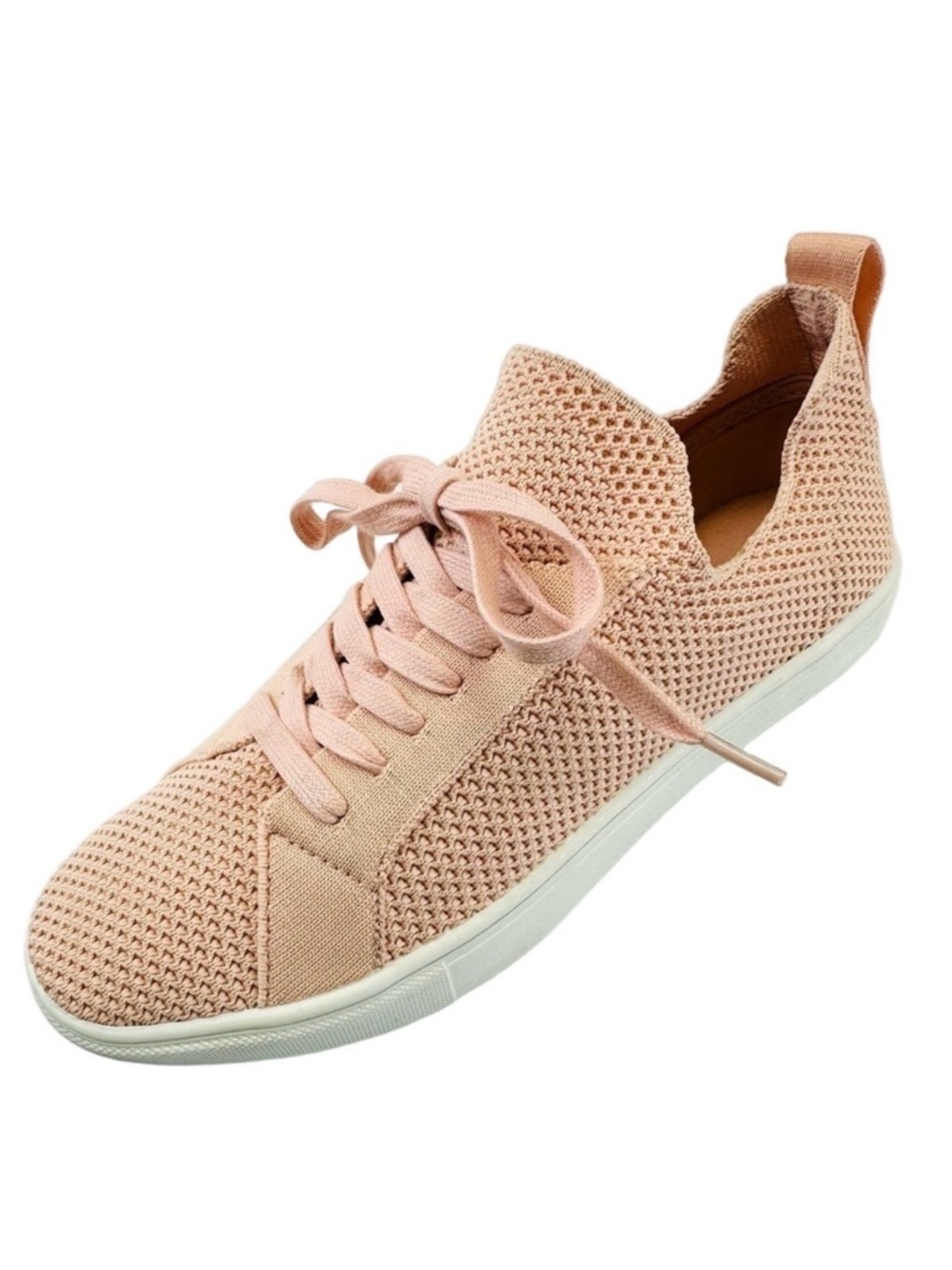 DLG blush pink knit sneakers  Size 7 Womens